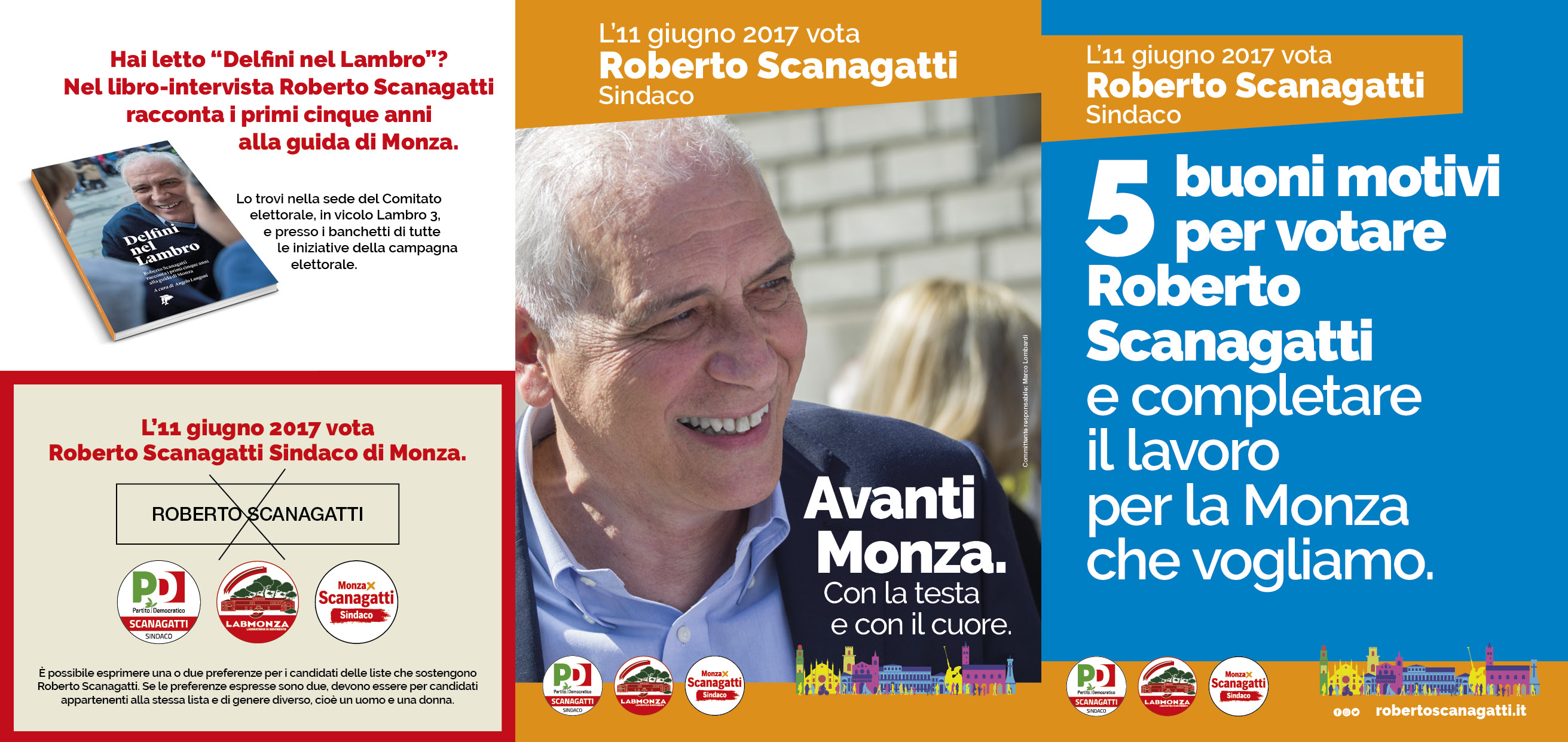 Volantino pieghevole 5 buoni motivi