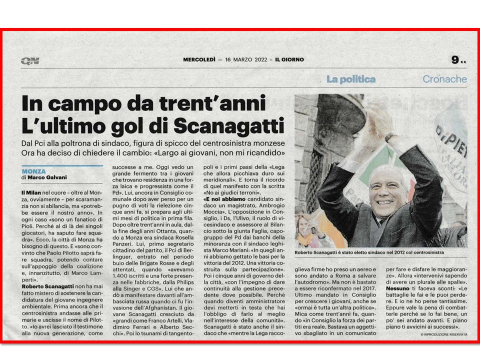 il giorno 16032022